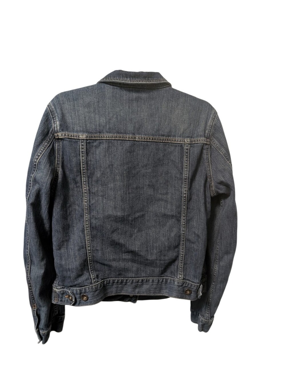L.L. Bean Women's Dark Blue Denim Jacket - Picture 2 of 4